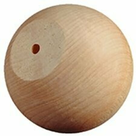 CRAFTWOOD F-KB-150 ROUND WOOD KNOB 1-1/2 IN, 2PK FKR125